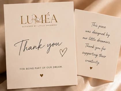 LUMÉA card reading Thank you